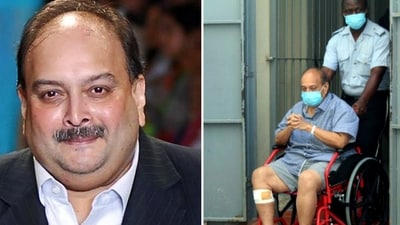 Mehul Choksi, the owner of the Gitanjali Group and a central figure in one of India's largest bank frauds. (ANI Photos) Mehul Choksi, the owner of the Gitanjali Group and a central figure in one of India's largest bank frauds. (ANI Photos)