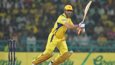IPL 2025, LSG vs CSK: MS Dhoni turns back the clock to guide Chennai Super Kings to a memorable victory. (PTI) IPL 2025, LSG vs CSK: MS Dhoni turns back the clock to guide Chennai Super Kings to a memorable victory. (PTI)