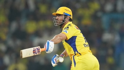 MS Dhoni made Pant pay for that blunder dearly. He smashed the fast bowlers as much as he could and suddenly brought CSK's required run rate crashing down from nearly 10 an over when he entered the field in the 15th over.&nbsp;&nbsp; (PTI)