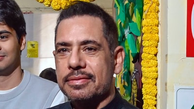 Robert Vadra has stated that if the Gandhi family and Congress wanted him to join politics, he would do so. (RAJ K RAJ /HT PHOTO) Robert Vadra has stated that if the Gandhi family and Congress wanted him to join politics, he would do so. (RAJ K RAJ /HT PHOTO)