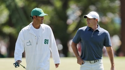 Rory McIlroy and his caddie Harry Diamond (AFP) Rory McIlroy and his caddie Harry Diamond (AFP)