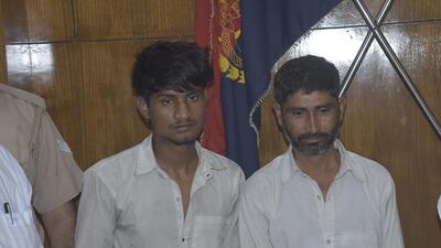 The arrested individuals have been booked under charges of attempted murder, attempted robbery, and robbery, police said. (Sakib Ali/HT Photo) The arrested individuals have been booked under charges of attempted murder, attempted robbery, and robbery, police said. (Sakib Ali/HT Photo)