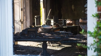Shapiro and his family escaped unharmed and police have a suspect, Cody Balmer, in custody. (Photo by Matthew Hatcher / GETTY IMAGES NORTH AMERICA / Getty Images via AFP) (Getty Images via AFP) Shapiro and his family escaped unharmed and police have a suspect, Cody Balmer, in custody. (Photo by Matthew Hatcher / GETTY IMAGES NORTH AMERICA / Getty Images via AFP) (Getty Images via AFP)