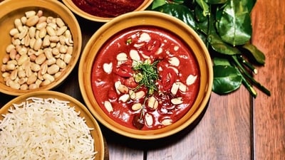 Massaman curry, a rich, flavourful, and mildly spicy Thai curry Massaman curry, a rich, flavourful, and mildly spicy Thai curry