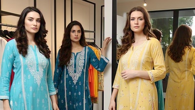 Long kurtis for women: Turn heads with a blend of grace, comfort and desi glam (AI Generated) Long kurtis for women: Turn heads with a blend of grace, comfort and desi glam (AI Generated)