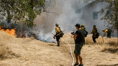 A 71-year-old UK man was arrested after setting his house on fire (Representational image) A 71-year-old UK man was arrested after setting his house on fire (Representational image)