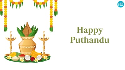Happy Puthandu 2025: Observed with vibrant traditions and heartfelt joy, this year, Tamil New Year falls on April 14. (HT photo) Happy Puthandu 2025: Observed with vibrant traditions and heartfelt joy, this year, Tamil New Year falls on April 14. (HT photo)