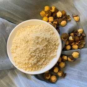 Sattu atta is made from chickpeas Sattu atta is made from chickpeas