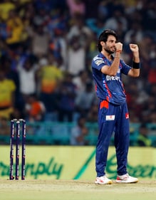 LSG's spinners took over with Ravi Bishnoi leading the way. (ANI) LSG's spinners took over with Ravi Bishnoi leading the way. (ANI)