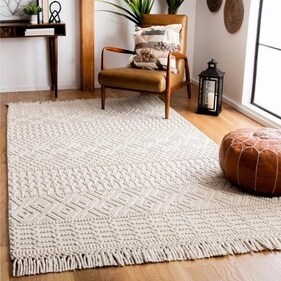 Organic textures like jute mats benefit the neutral designs. (Shutterstock)
