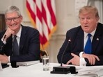 Know how new Trump reveals the conversion with Tim Cook regarding new US tariff rules. Know how new Trump reveals the conversion with Tim Cook regarding new US tariff rules.