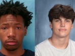 Karmelo Anthony (L) is accused of stabbing Austin Metcalf to death. Karmelo Anthony (L) is accused of stabbing Austin Metcalf to death.