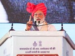Prime Minister Narendra Modi addresses a gathering in Yamuna Nagar, Haryana. Prime Minister Narendra Modi addresses a gathering in Yamuna Nagar, Haryana.