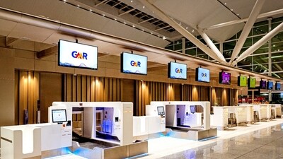 A view of Delhi Airport's Terminal 1 which resume full operations from tomorrow, in New Delhi on Monday. ( GMR)