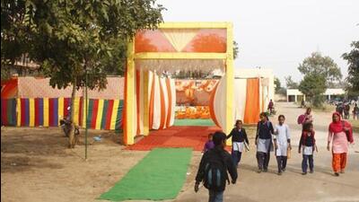 A government school in Kanhai. (Representative photo/HT Archive)
