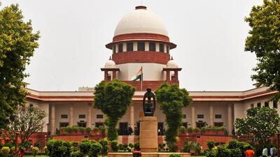 A view of the Supreme Court of India building, an apex judicial body of the country, in New Delhi on Thursday. (Jitender Gupta) A view of the Supreme Court of India building, an apex judicial body of the country, in New Delhi on Thursday. (Jitender Gupta)