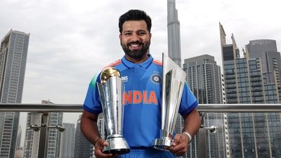 India Test and ODI captain Rohit Sharma to get his own stand at Wankhede Stadium (ICC- X) India Test and ODI captain Rohit Sharma to get his own stand at Wankhede Stadium (ICC- X)