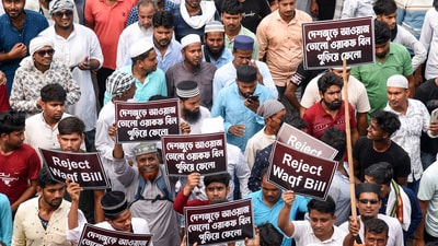 While protests go on against the Waqf law, the Uttarakhand Waqf board has shown support towards the legislation (Aloke Dey) While protests go on against the Waqf law, the Uttarakhand Waqf board has shown support towards the legislation (Aloke Dey)