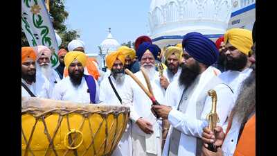 Akal Takht acting jathedar Giani Kuldeep Singh Gargaj on Tuesday launched ‘dharam prachar’ (religious preaching) drive. Akal Takht acting jathedar Giani Kuldeep Singh Gargaj on Tuesday launched ‘dharam prachar’ (religious preaching) drive.