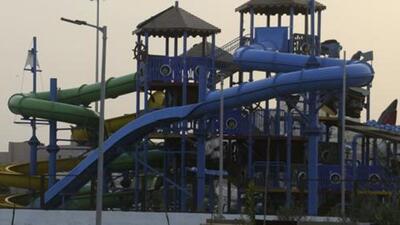 An amusement park ride in Gurugram. (HT Archive/Representative photo)
