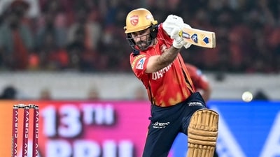 IPL 2025, PBKS vs KKR: Glenn Maxwell is yet to fire with the bat in hand. (AFP) IPL 2025, PBKS vs KKR: Glenn Maxwell is yet to fire with the bat in hand. (AFP)