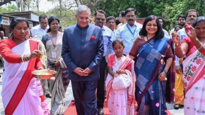 Chief Election Commissioner Gyanesh Kumar in Jharkhand. (X) Chief Election Commissioner Gyanesh Kumar in Jharkhand. (X)