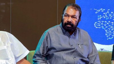 During his criticism of the council, Kerala Minister for General Education and Employment V Sivankutty stated that the move to provide Hindi titles to English-medium NCERT textbooks is a grave illogicality. (PTI) During his criticism of the council, Kerala Minister for General Education and Employment V Sivankutty stated that the move to provide Hindi titles to English-medium NCERT textbooks is a grave illogicality. (PTI)