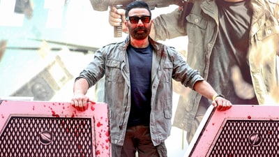 Jaat worldwide box office collection day 5: Sunny Deol headlines the film directed by Gopichand Malineni. (PTI) Jaat worldwide box office collection day 5: Sunny Deol headlines the film directed by Gopichand Malineni. (PTI)