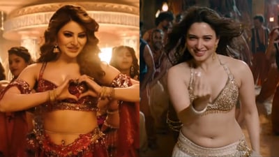 Urvashi Rautela's now-deleted post comparing her song with Tamannaah Bhatia's Nasha surfaced on the internet. Urvashi Rautela's now-deleted post comparing her song with Tamannaah Bhatia's Nasha surfaced on the internet.