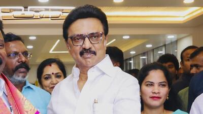 Tamil Nadu chief minister MK Stalin. (PTI) Tamil Nadu chief minister MK Stalin. (PTI)