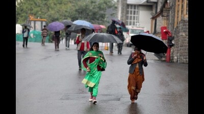 The India meteorological department (IMD) office in Shimla has predicted light to moderate rain and snowfall across many parts of Himachal Pradesh from April 18 to 20, with isolated heavy showers likely over the mid and high hill areas. (HT File) The India meteorological department (IMD) office in Shimla has predicted light to moderate rain and snowfall across many parts of Himachal Pradesh from April 18 to 20, with isolated heavy showers likely over the mid and high hill areas. (HT File)