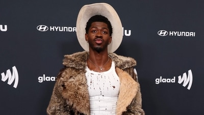 BEVERLY HILLS, CALIFORNIA - MARCH 27: Lil Nas X attends the 36th Annual GLAAD Media Awards at The Beverly Hilton on March 27, 2025 in Beverly Hills, California. Frazer Harrison/Getty Images/AFP (Photo by Frazer Harrison / GETTY IMAGES NORTH AMERICA / Getty Images via AFP) (Getty Images via AFP) BEVERLY HILLS, CALIFORNIA - MARCH 27: Lil Nas X attends the 36th Annual GLAAD Media Awards at The Beverly Hilton on March 27, 2025 in Beverly Hills, California. Frazer Harrison/Getty Images/AFP (Photo by Frazer Harrison / GETTY IMAGES NORTH AMERICA / Getty Images via AFP) (Getty Images via AFP)