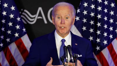 Biden's first post-White House speech: 'Lost Joe' returns, slams Trump (REUTERS/Kamil Krzaczynski) (REUTERS)