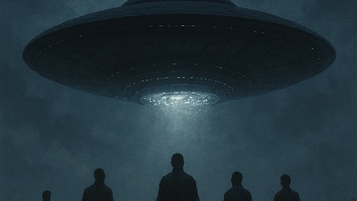 A CIA document summarises an alleged alien encounter (Representational image generated via ChatGPT) A CIA document summarises an alleged alien encounter (Representational image generated via ChatGPT)