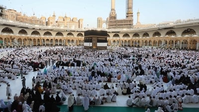 Union Ministry of Minority Affairs Secretary Dr Chandra Shekhar Kumar was on a visit to Saudi Arabia last week to review the preparations being made for Haj. (Representational Image.) Union Ministry of Minority Affairs Secretary Dr Chandra Shekhar Kumar was on a visit to Saudi Arabia last week to review the preparations being made for Haj. (Representational Image.)