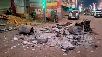 At least three people were killed in the clashes in Murshidabad and over 138 have been arrested in connection with the violence. (PTI) At least three people were killed in the clashes in Murshidabad and over 138 have been arrested in connection with the violence. (PTI)