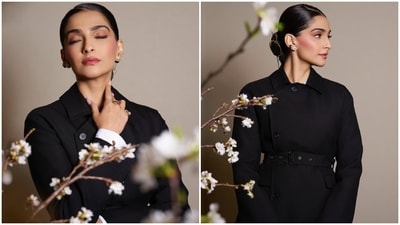 Sonam Kapoor dazzles in a Dior look. Sonam Kapoor dazzles in a Dior look.