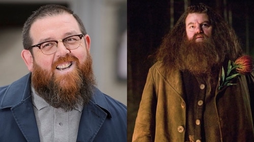 Nick Frost will play the role of gamekeeper Rubeus Hagrid, previously played by Robbie Coltrane Nick Frost will play the role of gamekeeper Rubeus Hagrid, previously played by Robbie Coltrane