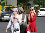 For Thursday, the capital is likely to see a maximum of around 40 degrees Celsius and a minimum of 25 degrees Celsius. (File) For Thursday, the capital is likely to see a maximum of around 40 degrees Celsius and a minimum of 25 degrees Celsius. (File)