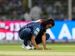 Lucknow Super Giants' Digvesh Rathi was fined twice for his 'notebook' celebration Lucknow Super Giants' Digvesh Rathi was fined twice for his 'notebook' celebration