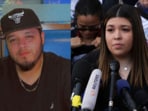 Kilmar Abrego Garcia 'beat' his wife (r), Trump administration claimed