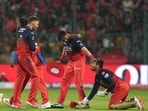 RCB players in action during IPL 2025 RCB players in action during IPL 2025