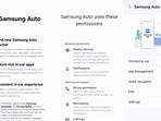 Samsung Auto appears in the One UI 7 software update, though it is only available in specific regions. Samsung Auto appears in the One UI 7 software update, though it is only available in specific regions.