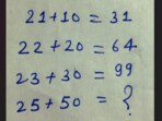 A brain teaser shared on X stumped many users.