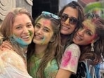 Tamannaah Bhatia with Rasha Thadani and Raveena Tandon Tamannaah Bhatia with Rasha Thadani and Raveena Tandon