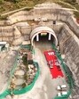The 14.57-km tunnel from Devprayag Saud to Janasu is part of the ambitious 125-km Rishikesh–Karnaprayag Broad Gauge Rail Link Project in Uttarakhand.