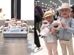 Moo Deng plush toys charmed travellers at Thai airports during Songkran. Moo Deng plush toys charmed travellers at Thai airports during Songkran.