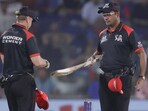 The umpires will be checking the bat everytime a player walks out to bat The umpires will be checking the bat everytime a player walks out to bat