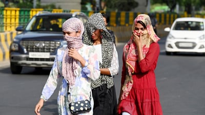 For Thursday, the capital is likely to see a maximum of around 40 degrees Celsius and a minimum of 25 degrees Celsius. (File) (File photo) For Thursday, the capital is likely to see a maximum of around 40 degrees Celsius and a minimum of 25 degrees Celsius. (File) (File photo)