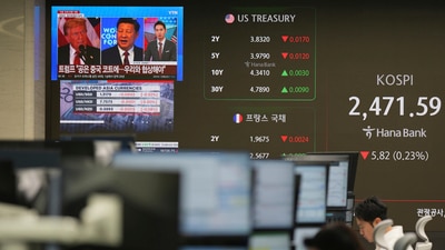 China announced that its economy expanded by 5.4 percent in the first quarter, exceeding forecasts, as exporters scrambled to get items out of factories before new US tariffs were imposed. (AP/representative ) China announced that its economy expanded by 5.4 percent in the first quarter, exceeding forecasts, as exporters scrambled to get items out of factories before new US tariffs were imposed. (AP/representative )